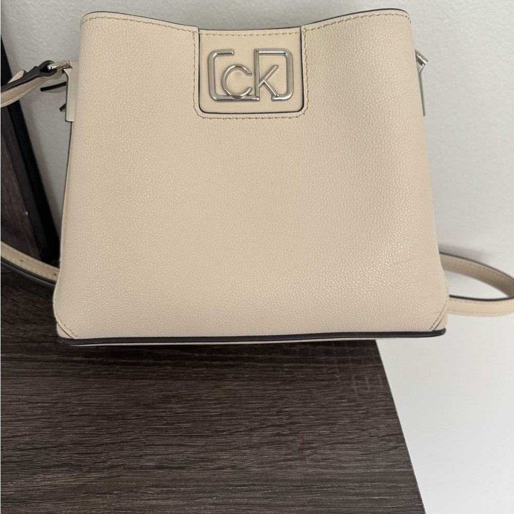 Calvin Klein Beige Crossbody Bag